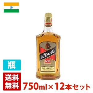 ミスタードウェルズ No.１ リザーブウイスキー 42.8% 750ml 12本セット(1ケース) 旧マクダウェルズ