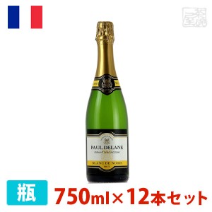 ポール・デラン クレマン・ド・ブルゴーニュブラン・ド・ノワール 750ml 12本セット 白ワイン 辛口 フランス