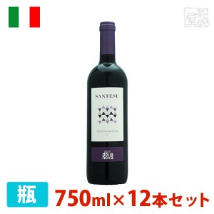 【送料無料】サンテス 赤 750ml 12本セット 赤ワイン 辛口 イタリア