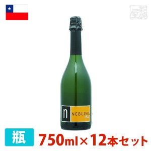 ネブリナ スパークリング 750ml 12本セット 白泡 ワイン 辛口 チリ