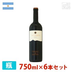 アルティムス 750ml 6本セット 赤ワイン 辛口 アルゼンチン