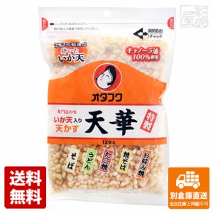 オコノミフーズ 特製いか天入り天かす 天華 120g x10 セット 【送料無料 同梱不可 別倉庫直送】