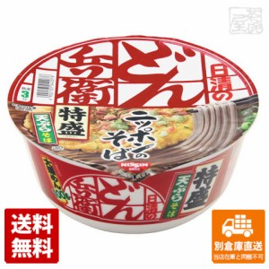 日清食品 どん兵衛 特盛天ぷらそば 143g x 12個 【送料無料 同梱不可 別倉庫直送】