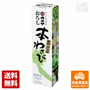 カメヤ おろし本わさび 42g x10 セット 【送料無料 同梱不可 別倉庫直送】