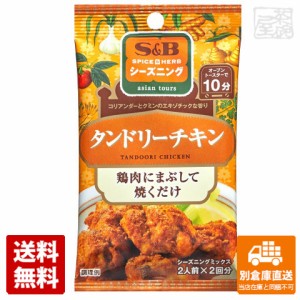 S&B エスビー シーズニング タンドリーチキン 6gX2袋 x10 セット 【送料無料 同梱不可 別倉庫直送】