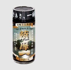 若松酒造 単式16° 薩摩一 芋 ペット 200ml x6本  【送料無料 同梱不可 別倉庫直送】