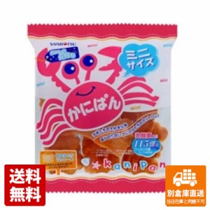 三立製菓　ミニかにぱん　80g　x 12 【送料無料 同梱不可 別倉庫直送】