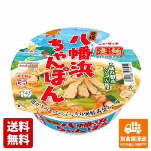 ニュータッチ 凄麺　愛媛八幡浜ちゃんぽんカップ 119g x 12 【送料無料 同梱不可 別倉庫直送】