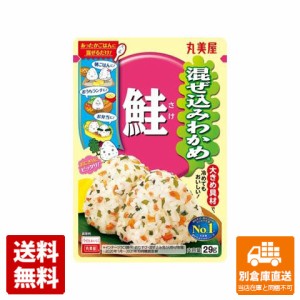 丸美屋 混ぜ込みわかめ 鮭 29G x 10 【送料無料 同梱不可 別倉庫直送】