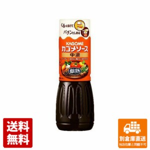 カゴメ 醸熟ソース 中濃 500ml x 20 【送料無料 同梱不可 別倉庫直送】