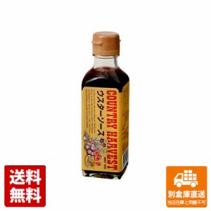 高橋ソース カントリーハーヴェスト ウスターソース 180ml x 10 【送料無料 同梱不可 別倉庫直送】