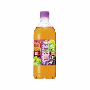 サントリー クラフトボスフルーツティー冷凍兼用ペット 600ml x 24  【送料無料 同梱不可 別倉庫直送】