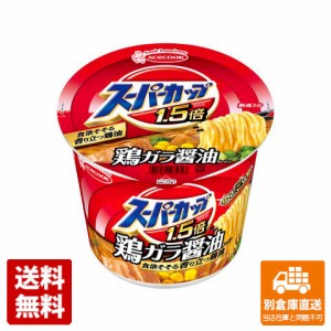 エースコック ＳＣ１．５倍 しょうゆラーメン 109g x 12 【送料無料 同梱不可 別倉庫直送】