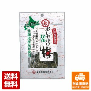 中野物産 おしゃぶり昆布 梅 10g x 10 【送料無料 同梱不可 別倉庫直送】