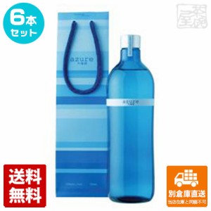 土佐鶴酒造 土佐鶴 吟醸酒 アジュール 720ml  6本セット  【送料込み 同梱不可 蔵元直送】