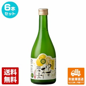 本家松浦酒造 松浦酒造 ゆずサワーの素 500ml 6本セット  【送料込み 同梱不可 蔵元直送】