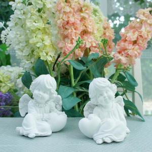 オブジェ 置物 インテリア 天使 ハートを持つエンジェル かわいい エンジェル 薔薇 雑貨の通販はau Wowma ワウマ Withheart薔薇とレースと天使のお店 商品ロットナンバー