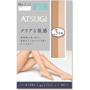 【ATSUGI公式】 ATSUGI アツギ クリアな肌感 FP10103P アツギ ストッキング レディース 黒 ベージュ 高級 パンスト