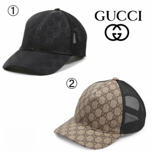 送料無料!!1 2 GUCCI グッチ GG ナイロン ベースボールキャップ メッシュキャップ 帽子 男女兼用  [510950 4HD47]  [426887 4HA03］