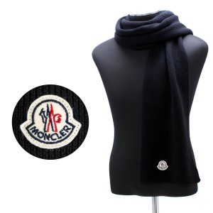 送料無料!!123 MONCLER モンクレール SCIARPA 0000800 04957 ウール マフラー 