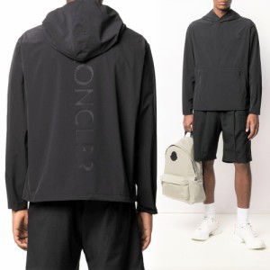 送料無料 22 MONCLER モンクレール 1B73200 53791 ESCALLE ブラック ナイロン ウインドブレイカー パーカー