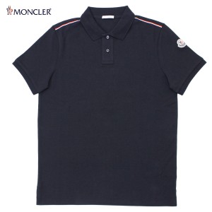 送料無料 91 MONCLER モンクレール 8A73600 84556 ネイビー ポロシャツ 半袖