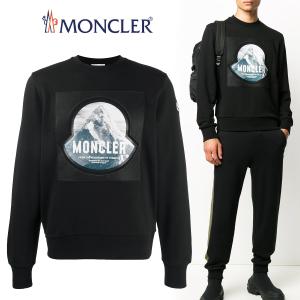 送料無料!!23 MONCLER モンクレール 8G78110 8098U プルオーバー ロゴ トレーナー スウェット