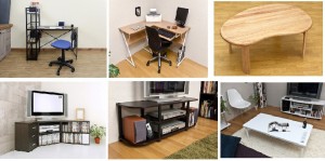 フリーテーブル　120×60　ブラック フリーローテーブルTZ-1260 BK（ブラック） 120×60cm PC机