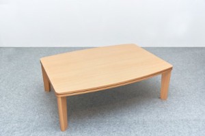 カジュアルコタツ　R天板　105×75　DCK-02 ナチュラル（NA）こたつ コタツ こたつテーブル こたつ本体 快適暖房こたつ 炬燵 火燵 暖房器