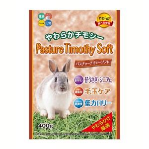 ＼全品対象250円オフクーポン／ うさぎ フード チモシー 新パスチャーチモシーソフト 400g パスチャー うさぎフード 牧草 小動物 やわら