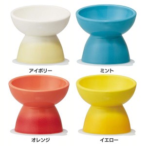 ★500円オフクーポン有！23日〜★ 超小型犬用 食器 陶磁器製 ペットフード入れ マット付 CHOB1 スケーター 犬用食器 ペット用食器 エサ入