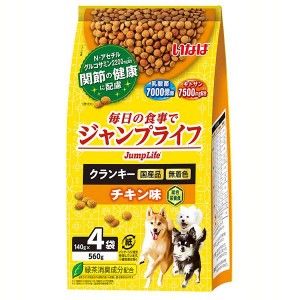 ドッグフード ペットフード 犬用品 いなば Jump Life クランキー チキン味 DD-185 いなば 犬 関節 イナバ グルコサミン 乳酸菌 キトサン 