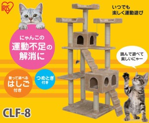 キャットタワー 据え置き 置き型 キャットランド CLF-8 ビッグタイプ 猫タワー ねこタワー 爪とぎ ハンモック 多頭飼い おしゃれ 人気 送