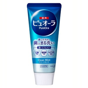 【最大66％ｵﾌｾｰﾙ開催！】 薬用ピュオーラ クリーンミント ST 115g 花王 PureOra オーラルケア 歯磨き粉 ネバつき 歯周病・口臭予防 