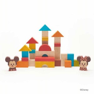 【最大66％ｵﾌｾｰﾙ開催！】 KIDEA&BLOCK/ミッキー&フレンズ TYKD00301 【B】 ディズニー 木製玩具 つみき ギフト おもちゃ ごっこ遊び
