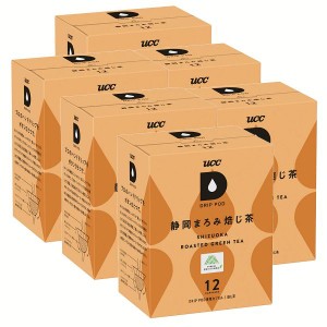 【最大66％オフセール開催！】 【6個】DRIP POD 静岡まろみ焙じ茶 12P UCC 【B】 DRIP POD お茶 ほうじ茶 カプセル ドリップコーヒー コ