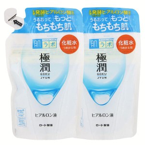 【最大66％ｵﾌｾｰﾙ開催！】 【2個】肌ラボ 極潤 ヒアルロン液 詰替え用 170ml ロート製薬 スキン フェイス 研究 ビューティ コスメ ト