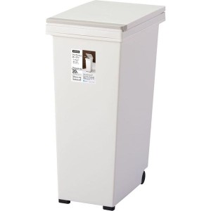 ゴミ箱 インテリア ダストボックス エバン プッシュペール20L ホワイト A6011 【B】 プッシュペール ゴミ箱 屋内ペール キッチン ダスト