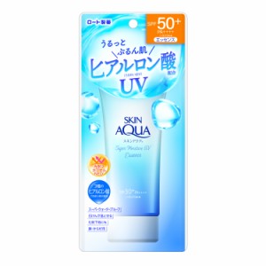 ★10％OFFｸｰﾎﾟﾝ有り★ スキンアクア スーパーモイスチャーエッセンス 80g ロート製薬 日焼け止め UVケア 日やけ止め SPF50+ PA++++ 