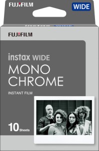 【最大66％ｵﾌｾｰﾙ開催！】 ワイドフイルム INSTAX WIDE MONOCHROME WW1 16564101 富士フイルム チェキ フイルム ワイドフイルム チェ