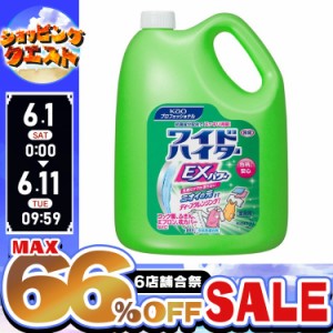 【最大66％オフセール開催！】 ワイドハイター 洗剤 EXパワー 4.5L 花王プロシリーズ 業務用 漂白 ワイドハイターEXパワー 洗濯物 即納 