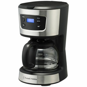 ラッセルホブス Russell Hobbs コーヒーメーカー ベーシックドリップ 5カップ ペーパーフィルターレス タイマー 正規販売店 7620JP russe