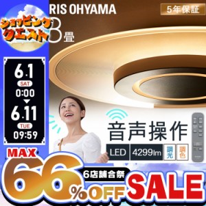 ★姉妹店合同！最大66％OFFセール開催中★シーリングライト 8畳 LEDパネルライト アイリスオーヤマ * CEK-A08DLPV おしゃれ 調光調色 照