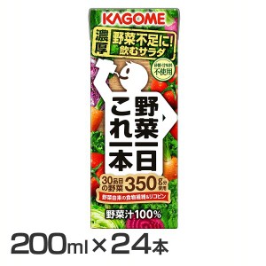 【24本】野菜一日これ一本 200ml 3419 カゴメ カゴメ 野菜ジュース これイチ リコピン 朝食 無添加 安心 栄養 健康