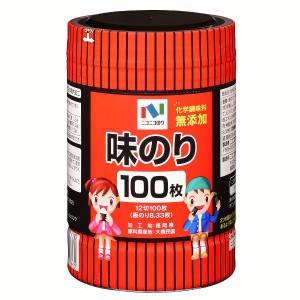 味付のり卓上12切100枚 1366 【B】 ニコニコのり 海苔 味のり 化学調味料無添加 クックパッド 韓国のり 韓国 ごま油 おつまみ ご飯のお供