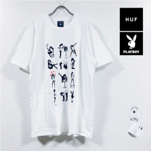 HUF ハフ × PLAYBOY プレイボーイ コラボ FEMLIN 半袖 Tシャツ メンズ 送料無料 hufworldwide ストリート系 ファッション ブランド カジ