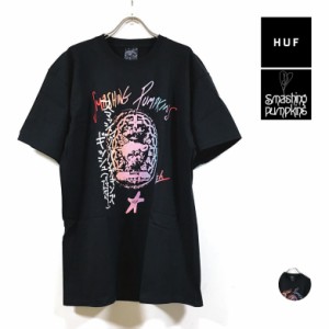 HUF ハフ × Smashing Pumpkins スマッシング パンプキンズ コラボ GISH 半袖 Tシャツ メンズ 送料無料 hufworldwide スマパン tshirt ス