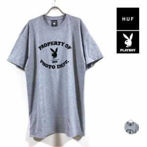 HUF ハフ × PLAYBOY プレイボーイ コラボ PHOTO DEPT 半袖 Tシャツ メンズ 送料無料