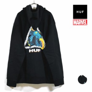 HUF ハフ × MARVEL マーベル コラボ GHOST RIDER TT P/O HOODIE パーカー 長袖 裏起毛 メンズ 送料無料