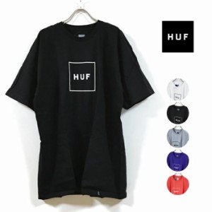 HUF ハフ ESSENTIALS BOX LOGO Tシャツ 半袖 メンズ 送料無料 hufworldwide ボックス ロゴ 半袖tシャツ ストリート系 ヒップホップ hipho